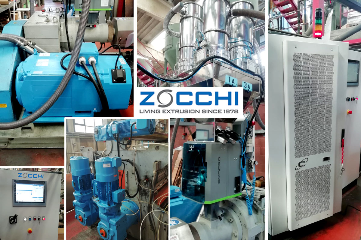 REVAMPING of extrusion machine